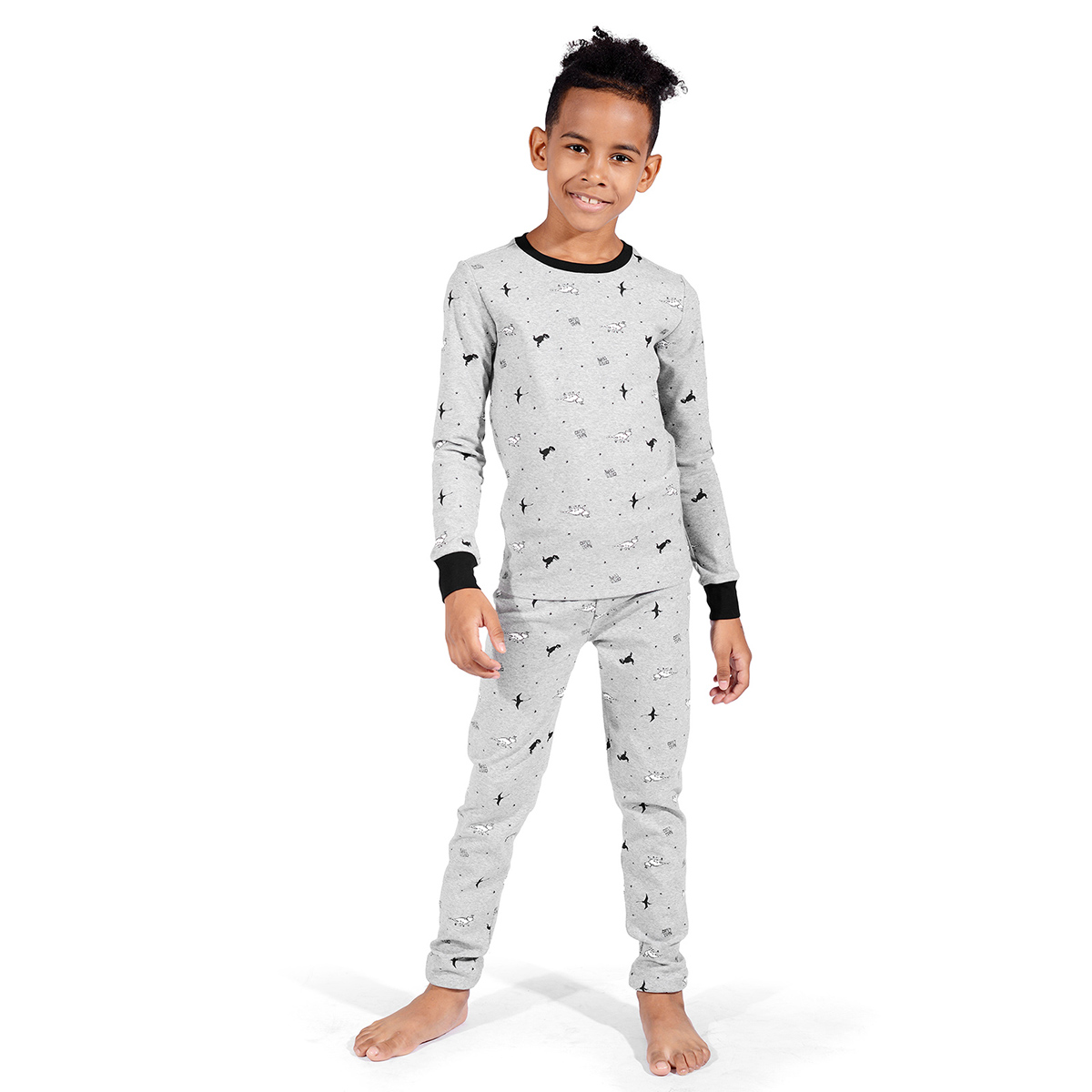 Family Feeling Truck Little Boys Kids Pajamas Sets 100/% Cotton Pjs Toddler